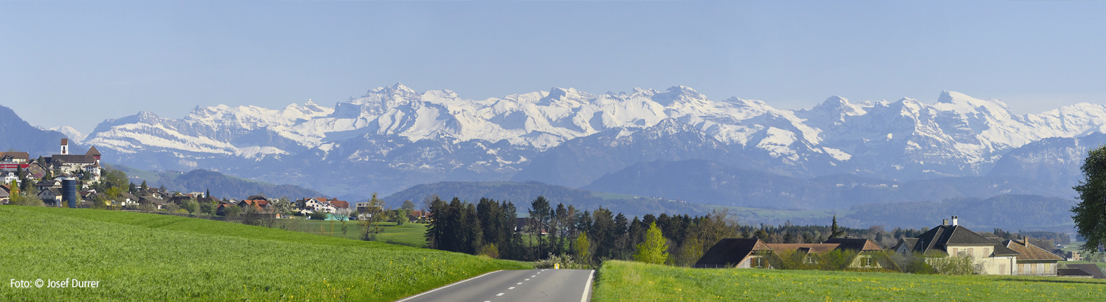 Bergpanorama Hohenrain