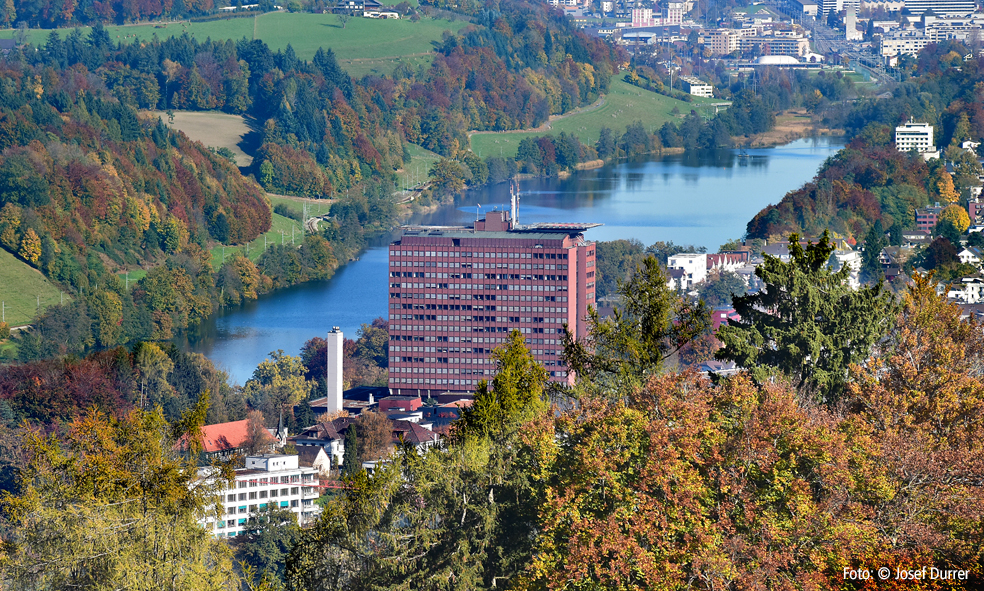 Spital Luzern mit Rotsee