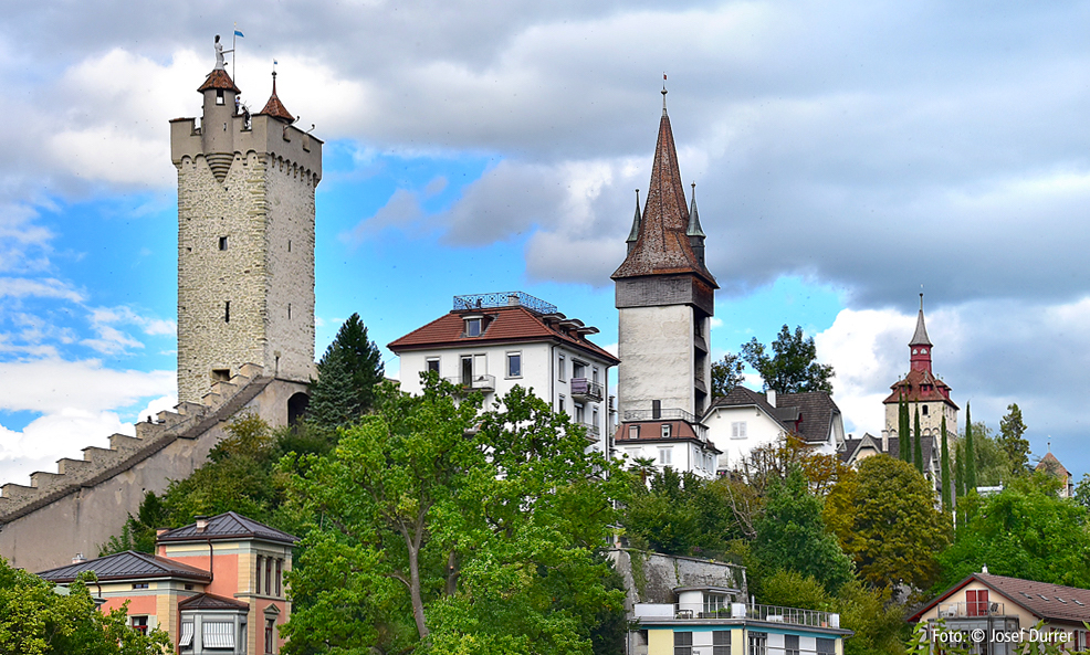 Museggmauer und Türme