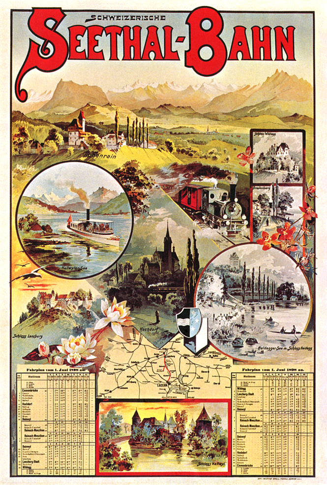 Hist. Seetalbahn, Plakat